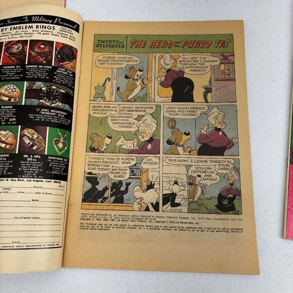 Junior Woodchucks 15 Tweety and Sylvester 25 Donald Duck 144 Disney Comics - Picture 12 of 14